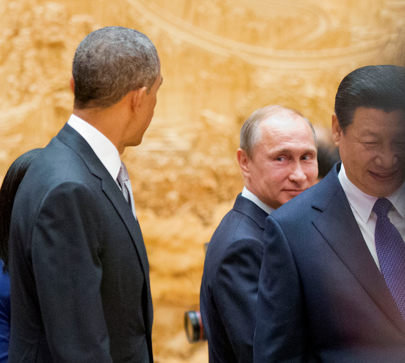Illustration for article titled Things Got So Awkward Between Putin And Obama At China's APEC Summit